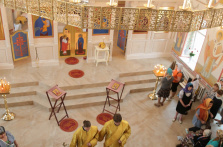 Фотография. Открытие храма равноапостольной Великой княгини Ольги