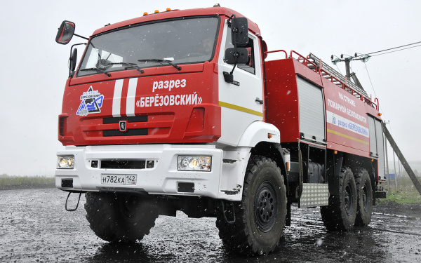 Добровольные пожарные разреза «Березовский» спасли села Новокузнецкого района