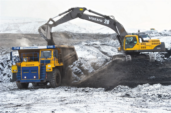 Более 13,6 млн тонн угля с начала года добыли угольщики предприятий АО «Стройсервис»