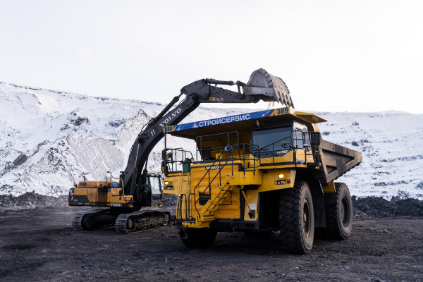С начала 2022 года на предприятиях АО «Стройсервис» добыли 2,9 млн тонн угля
