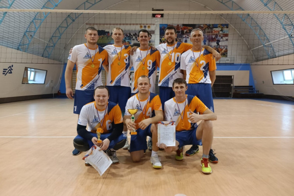 Волейболисты разреза «Пермяковский» стали победителями соревнований Беловского района