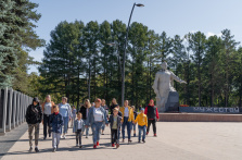 Фотография. Открытие Парка Победы в Киселевске