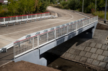 Фотография. Открытие моста в поселке Спиченково