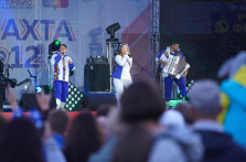 Фотография. Концерт в Киселевске в честь 105-летия "Шахты №12"