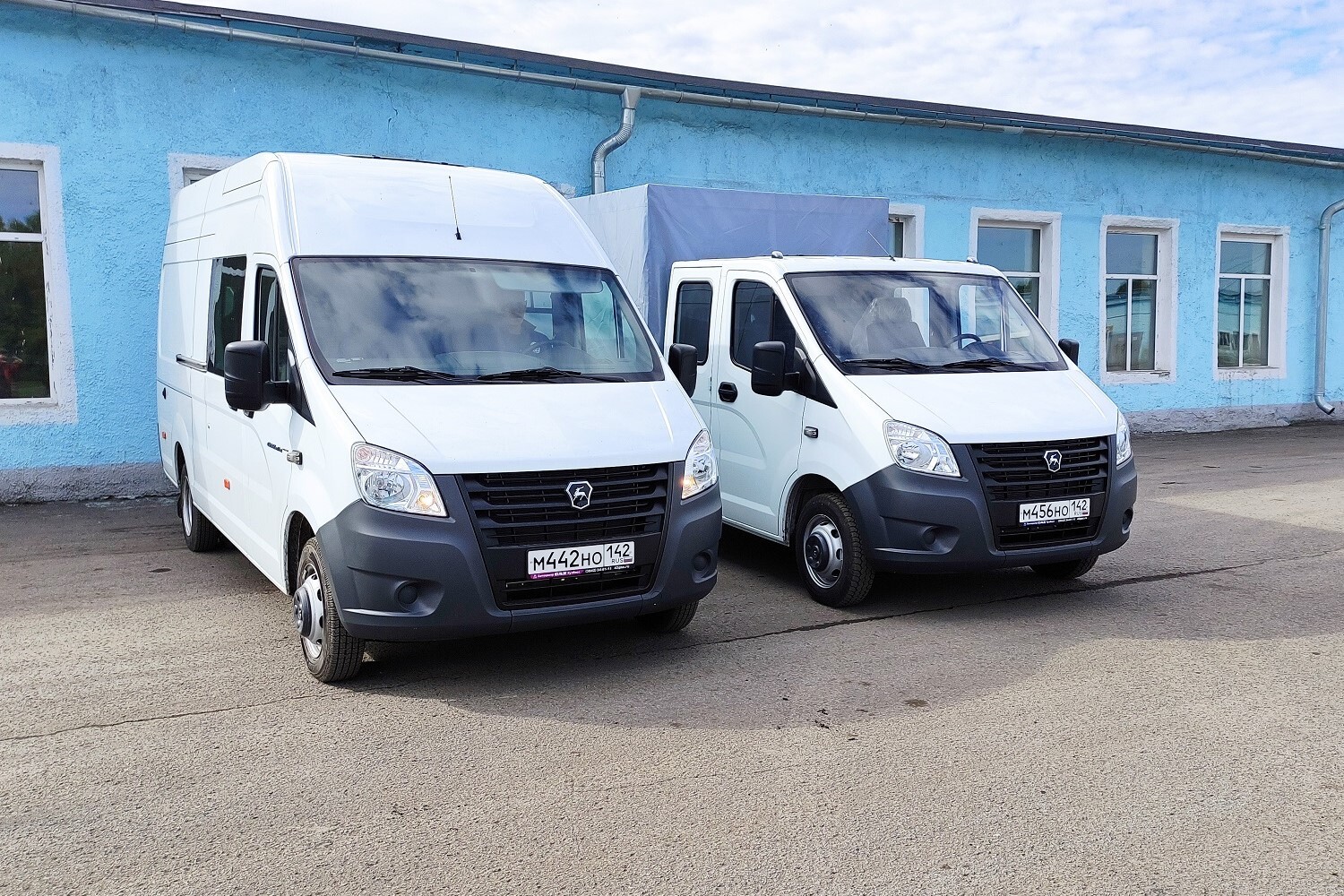 В «Белтранс» поступили 2 новых грузопассажирских автомобиля «Газель»