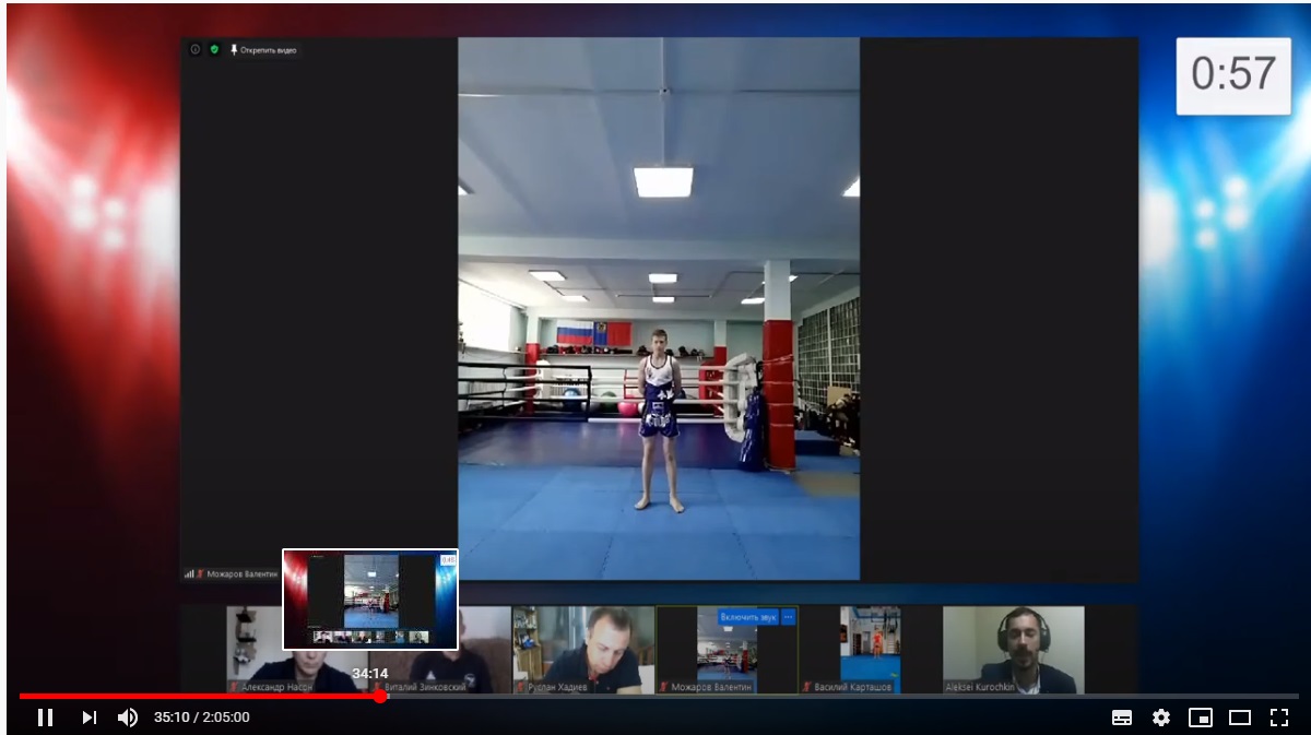 Чемпионат и Первенство России по тайскому боксу прошли в виртуальном режиме. Стройсервис