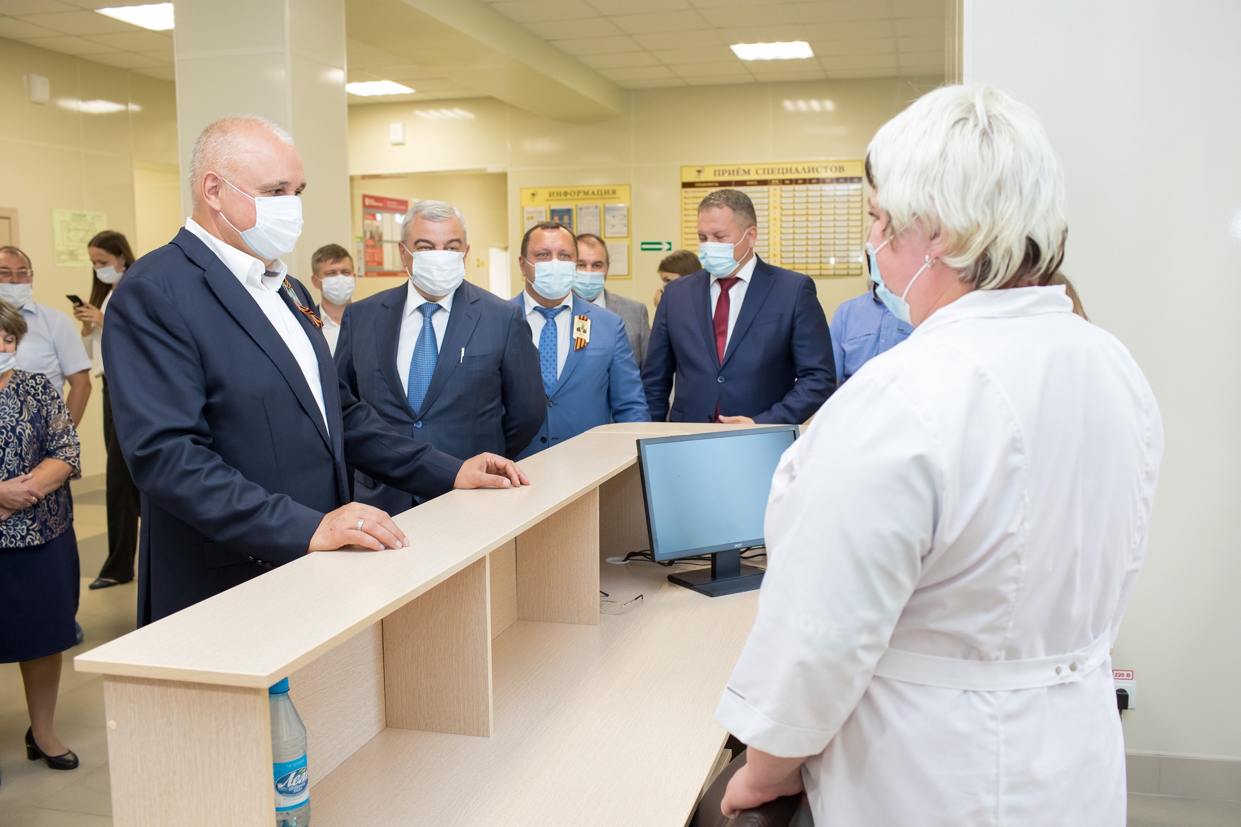 Для здоровья земляков: новую поликлинику прокопчанам построили разрез Березовский и Шахта №12. Стройсервис