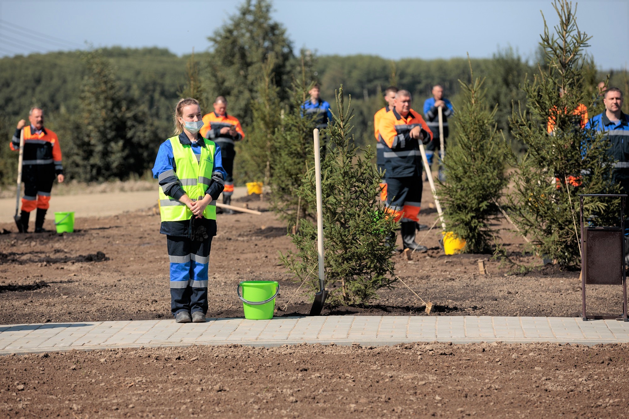 270 тысяч деревьев высадили в Кузбассе угледобывающие предприятия АО Стройсервис в 2021 году. Стройсервис