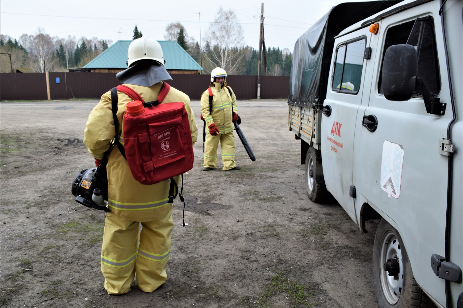 Разрез Березовский помогает обеспечивать пожарную безопасность в Новокузнецком и Прокопьевском районах. Стройсервис