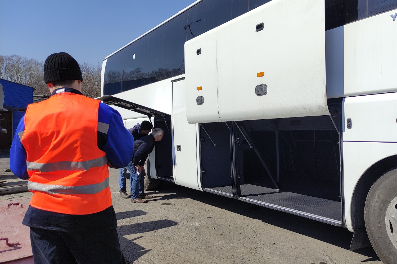 Горняков компании будут доставлять на работу на новых комфортных автобусах производства КНР. Стройсервис