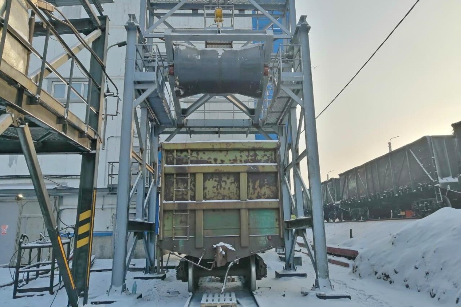 В Белтрансе изготовили металлоконструкцию для установки уплотнения и разравнивания угля Шахты №12. Стройсервис